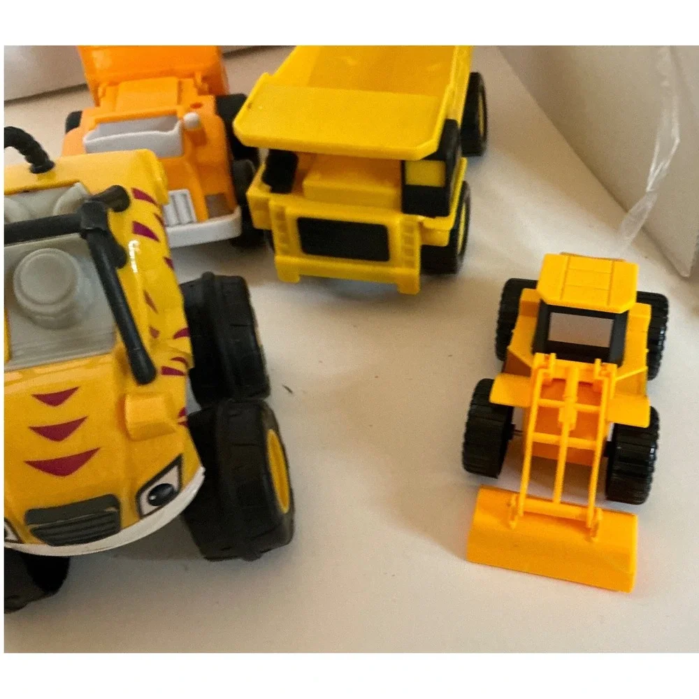 CAT Buddy L Toy Construction Vehicle Lot Dump Truck Bulldozer Cement Mixer Toy